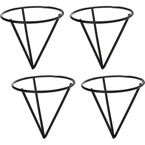 Lot de 4 supports métalliques pour bouturage d'avocatiers en bocaux verre 3, 5 pouces (1/4)