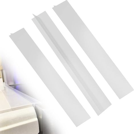 3 Piece Silicone Seal Gap Cover, 25 in Kitchen Worktop (1/5)