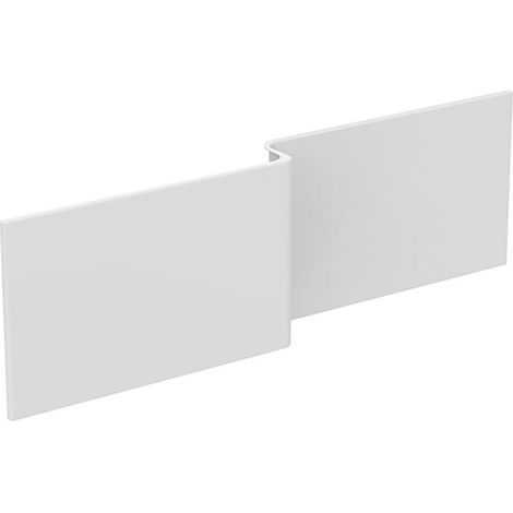Ideal Standard Tempo Cube L-Shaped Universal Front Bath Panel 510mm H x 1700mm W - White (1/2)