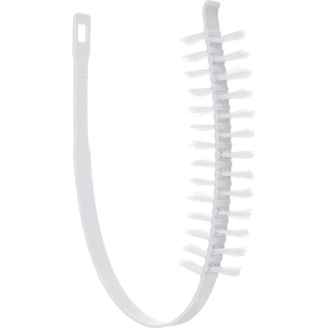 Brosse empilable pour lave, linge et sèche, linge, blanche, ABS (1/5)