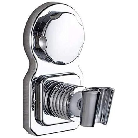 Adjustable hand shower holder - Mounting without drilling, with suction cup (1/5)