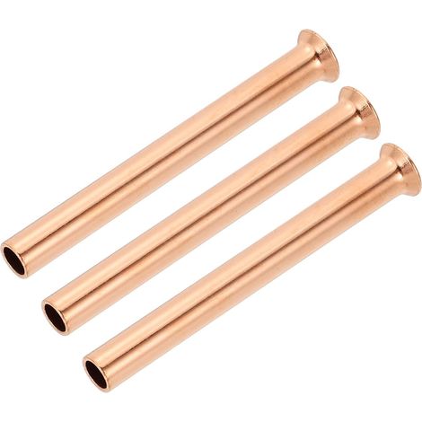 1/4" OD Copper Flared Pipe Fittings for HVAC Refrigeration Plumbing 3 Pack (1/5)