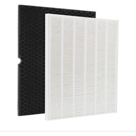 2 Filtre H, plaque charbon, haute durabilité, purification air, pour purificateur 5500-2 (1/5)