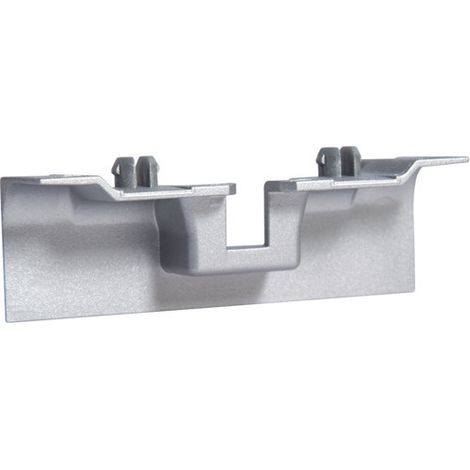 Pièce de recouvrement de support d'appareillage pour plinthe SL20055 alu (SL20055AFD1)