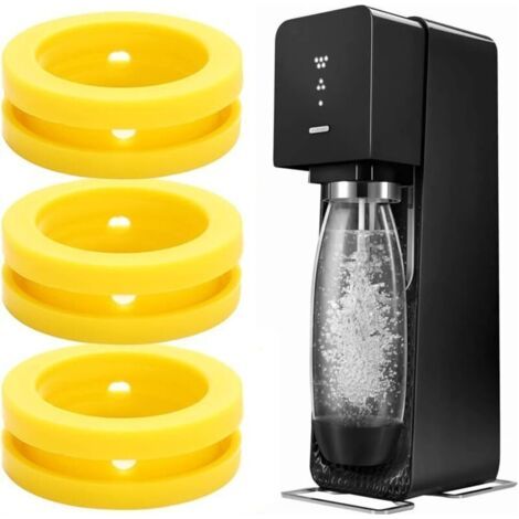 Lot de 5 joints d'étanchéité pour adaptateur de distributeur de boissons gazeuses, joints de rechange, compatibles avec les joints toriques des distributeurs de boissons gazeuses, pour adaptate (1/4)