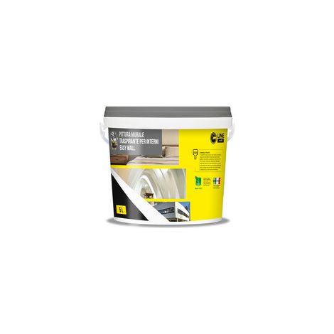 C IDROPITTURA MURALE TRASP INTERNI  5L EASY WALL