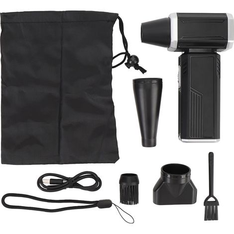 Ortviai Souffleur Électrique Sans Fil 120 000 tr/min, 2000 mAh, 2 Vitesses – Pour Nettoyage Informatique, Voiture et Extérieur (1/5)