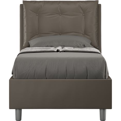 Letto Singolo 80x190 cm Senza Rete Annalisa Cappuccino (1/5)