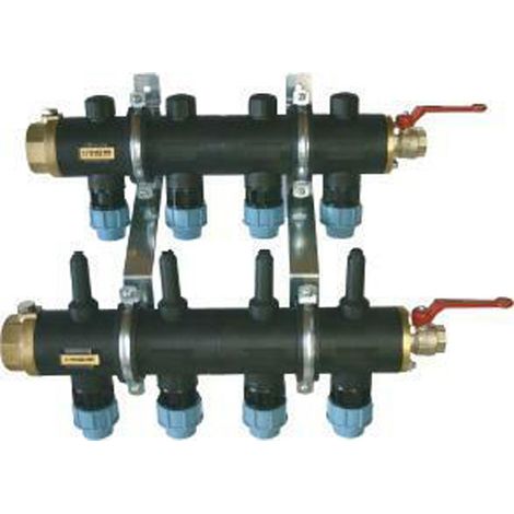 Bosch Zubehör Solewärmepumpen Nr. 1137 Soleverteiler 4-fach DN 32, 7719002864
