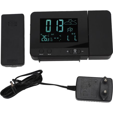Projection alarm story 8 Backlight Color temperature Weather temperature display Snooze function USB 100-240V (1/5)