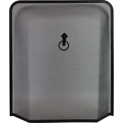 Quantock Spark Fire Guard Surround Screen, Black (1/3)