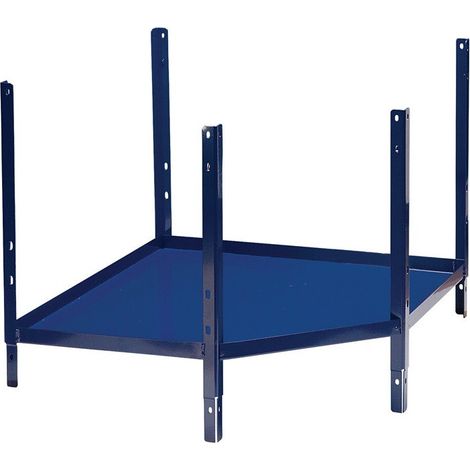 Elemento de estantería LOGS 231 A520xL540xF390mm azul RAL 5022 LOGS