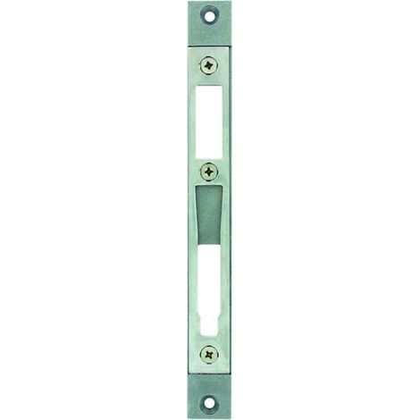 Gâche centrale plate réglable pour serrure de menuiserie métallique 2835.24.0R - STREMLER
