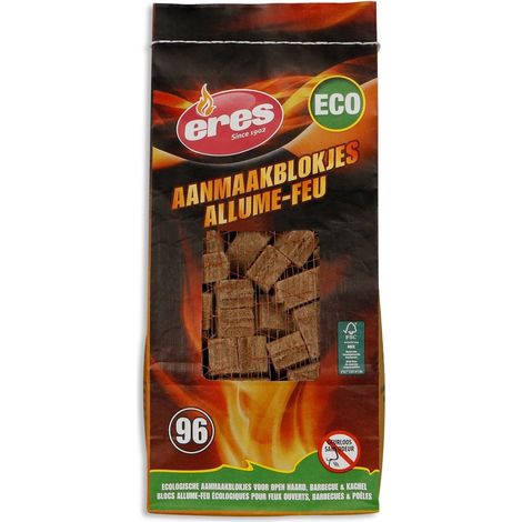 Eres - blocs allume-feu ecologique - emb. 96pcs - eres11662 -