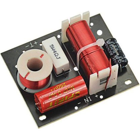 3X ES302 2 Voies Haut-Parleur Crossover Treble + Diviseur de Fréquence des Basses Filtres de Haut-Parleur Bricolage pour le Cinéma (1/5)