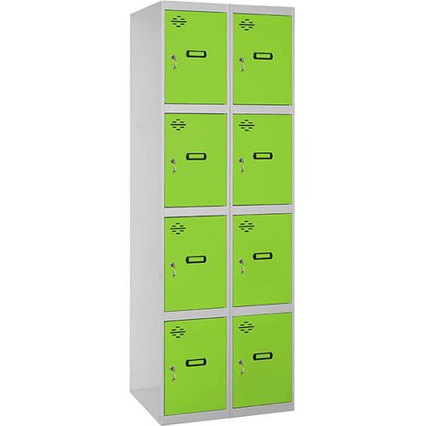 Simonrack Simonlocker casier métallique gris vert 1800x600x500 mm (1/5)
