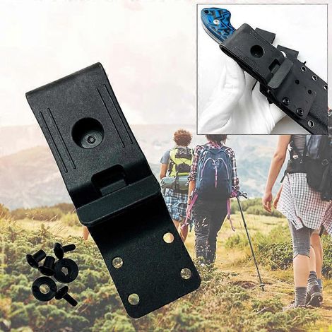 Kits de vis pour clips de ceinture à rotation à 360 degrés, étuis à couteaux et à armes à feu à monter soi-même (1/4)