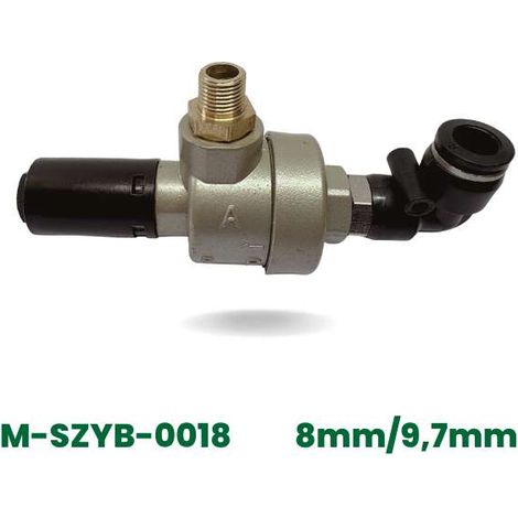 Valvola di sicurezza anti-tallone a sgancio rapido per impieghi gravosi (Tipo J) 8 mm/9,7 mm (1/5)