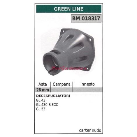 Carter frizione GREENLINE decespugliatore GL 43 430-s eco 018317