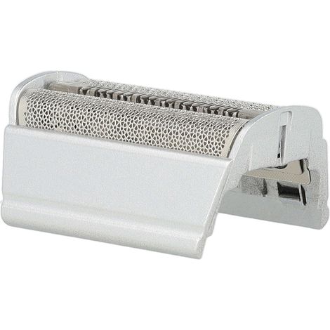 vhbw 1x Doppelscherfolie kompatibel mit Braun Flex Integral 6510, 6512, 6015, 6518, 6520, 6513, 6515 Elektrorasierer + Rahmen, silber (1/4)