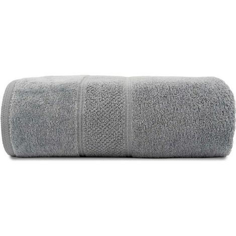 Mario-Handtuch 70x140, grau, 480 g/m², Frottee