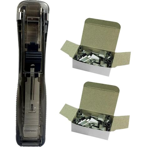 Agrafeuse Lurrose Creative Seamless Clip, avec 100 clips de (1/5)