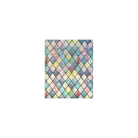 Film pour vitrail, 30200cm, Autocollants en Verre colorés, adhésif Statique, PVC réutilisable, Film de confidentialité épais pour fenêtre, pour la Maison, Le Bureau, l'école (1/5)