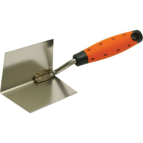 Truelle d’Angle Intérieur INOX – 75 x 110 mm, Épaisseur 0,7 mm
