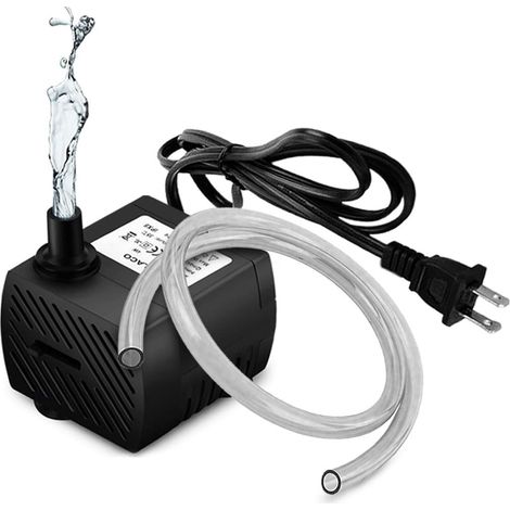 Mini pompe à eau submersible 80 GPH 5W pour aquarium et bassin (1/5)