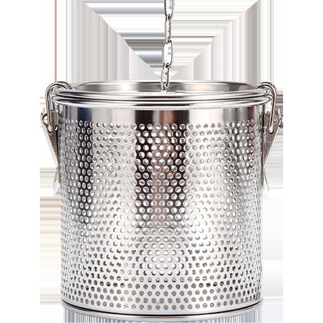 Bocal à épices en inox avec passoire, boule à thé, poivrière, accessoire de cuisine pour assaisonnement. (1/5)