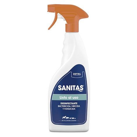 Sanitas zotal -pronto all'uso disinfettante, 750 ml di pistola