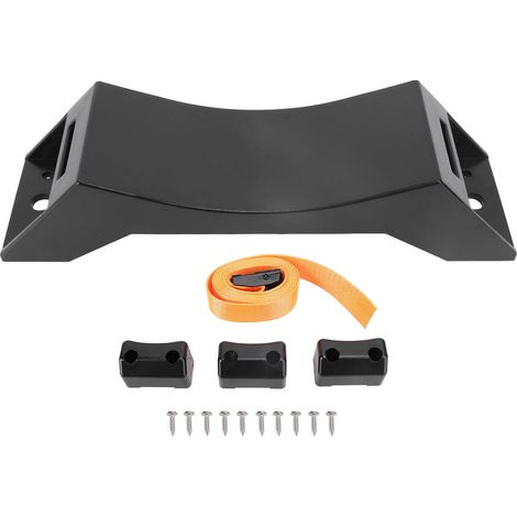 Ortviai Support mural pour bouteille de gaz – Sangle réglable 1,5 m, charge max. 200 kg, matière plastique renforcée + nylon, couleur orange (1/5)