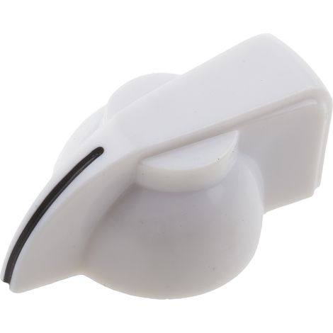 Bouton de potentiomètre RS PRO, Axe de 6.35mm, Diamètre de 32mm, Vis sans tête (1/2)