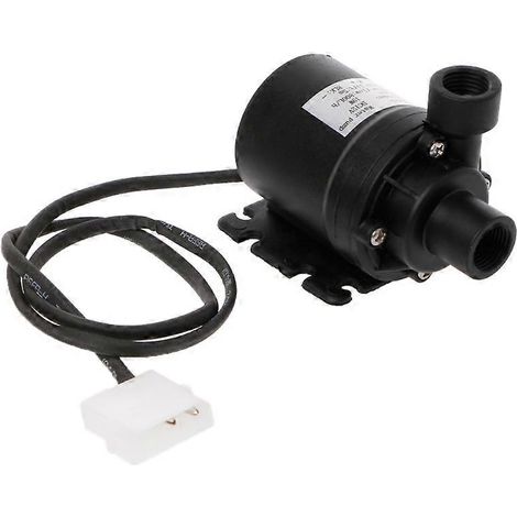 Pompe à eau à circulation d'eau sans balais 800 L/h, 5 m, 12 V CC, avec prise 4 broches (1/5)