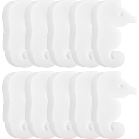 CCYKXAAbsorbeur d'écume de piscine–Décapant d'huile pour piscine pour l'entretien de l'eau claire Cœur en éponge en microfibre avec sac flottant en maille (1/5)