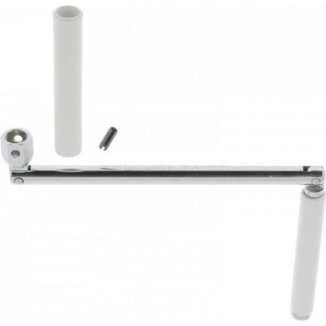 – Poignée de manivelle articulée en acier pour volet roulant – Longueur 325mm – Emboîtement 13mm femelle – Fixation sécurisée avec goupille (1/2)