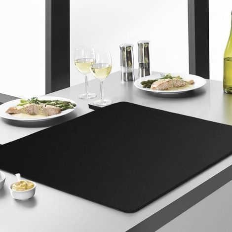 Glaskeramik-Kochfeldschutz 61,5 x 53 cm – Rutschfeste Beschichtung – Hitzebeständig bis 230 °C – Leicht zu reinigen (1/4)