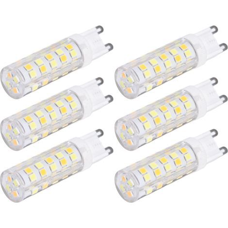 Lot 10 ampoules G9 7W 64LED – 220V – dissipation rapide – plafonnier (1/5)