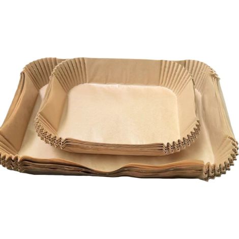 Liner Pour Friteuse À Air - Papier Parchemin Non Adhérent 29 2 X 14 8 Cm - Compatible Avec Friteuses À Air XL - 100 Pièces (1/5)