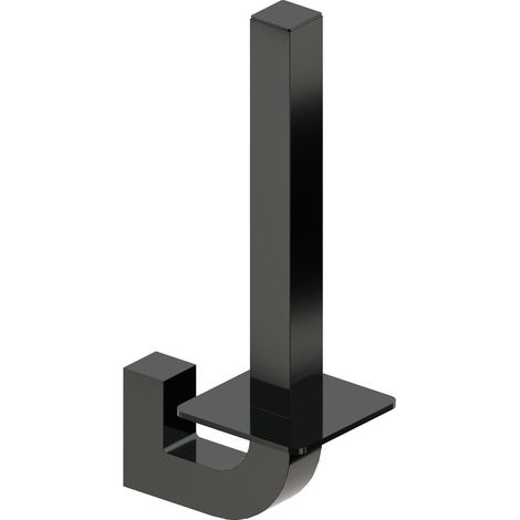 BELTRAN 10247 NIKI Portarrollo R.Papel Vertical Cromo Negro - ref: 064-10247