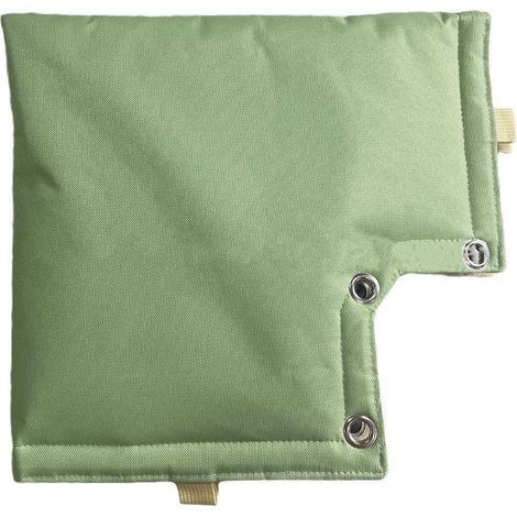 Housse antigel tuyau eau - Vert - Protection hivernale isolante pour robinet et vanne, sac thermique efficace contre le gel (1/5)