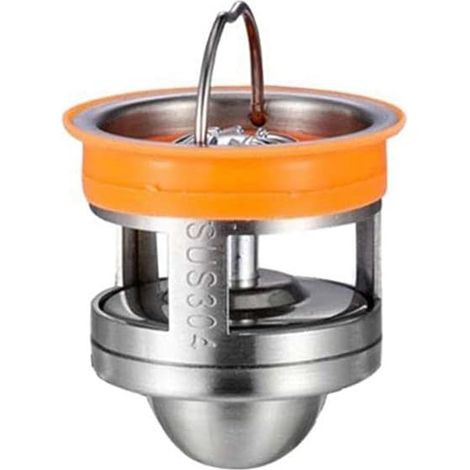 Sink Drain Plug, Stainless Steel Floor Drain Core(Style B) (1/5)