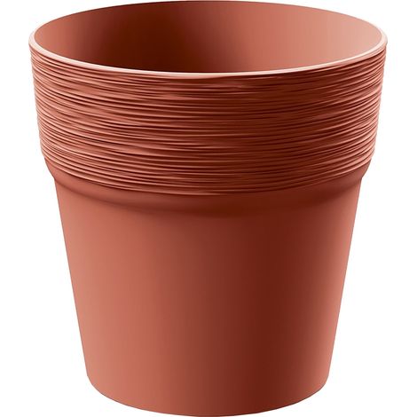 Maceta FURU , dimensiones (mm) 122x122x122, color Cobre (1/4)