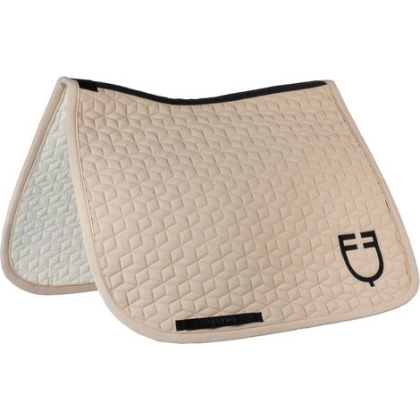 Sottosella dressage con trapuntatura a cubi: FULL, Nero