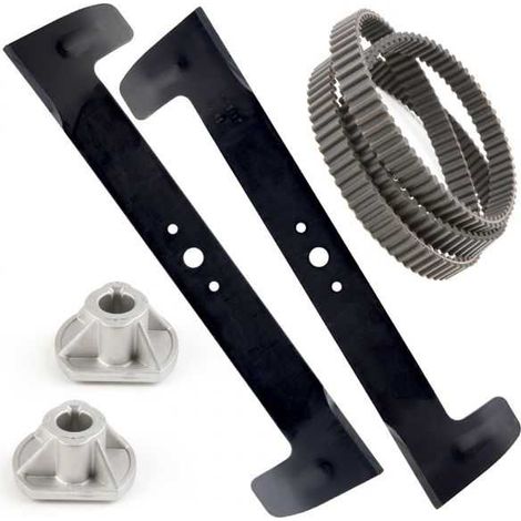 Lame + support + courroie pour Castelgarden Twin cut 102, TC102 (1/5)