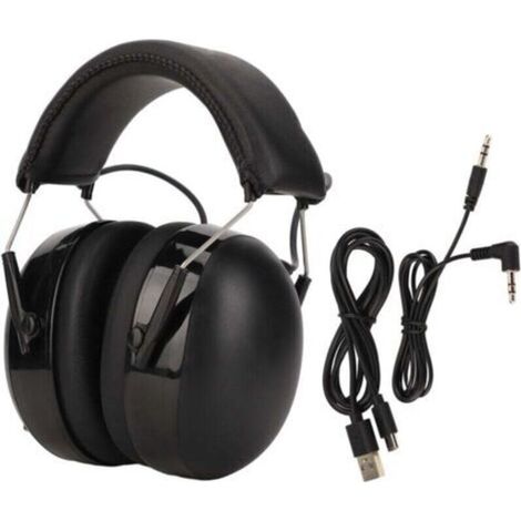 Casque de Protection auditive Bluetooth 5.0, antibruit, casque électronique multifonctionnel, protège-oreilles pour la tonte