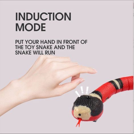 Jouet interactif pour chat, serpent à détection intelligente, e (1/4)