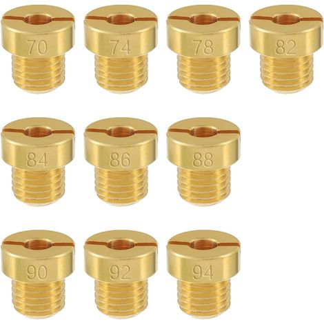 Carburetor Main Nozzle Kit for 70/74/78/82/84/86/88/90/92/94 for Scooter Motorcycle Gear Shift Moped (1/5)