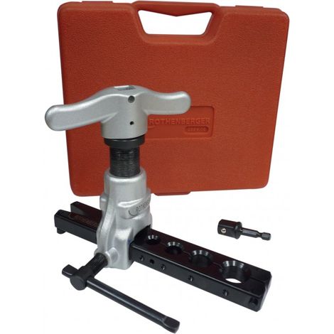 Flangiatubo rame con matrice 1/8 3/4 per colletti ROTHENBERGER