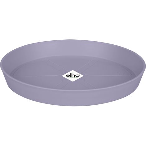 Elho Loft Urban Soucoupe Ronde 14 - Violet - L 14 x B 13.9 x H 2 cm - extérieuraccessoires - 100% recyclé